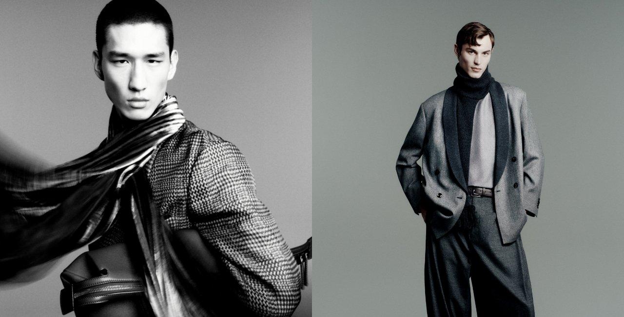 Giorgio Armani Stretch-Cotton Blend Dress Shirt | Dress